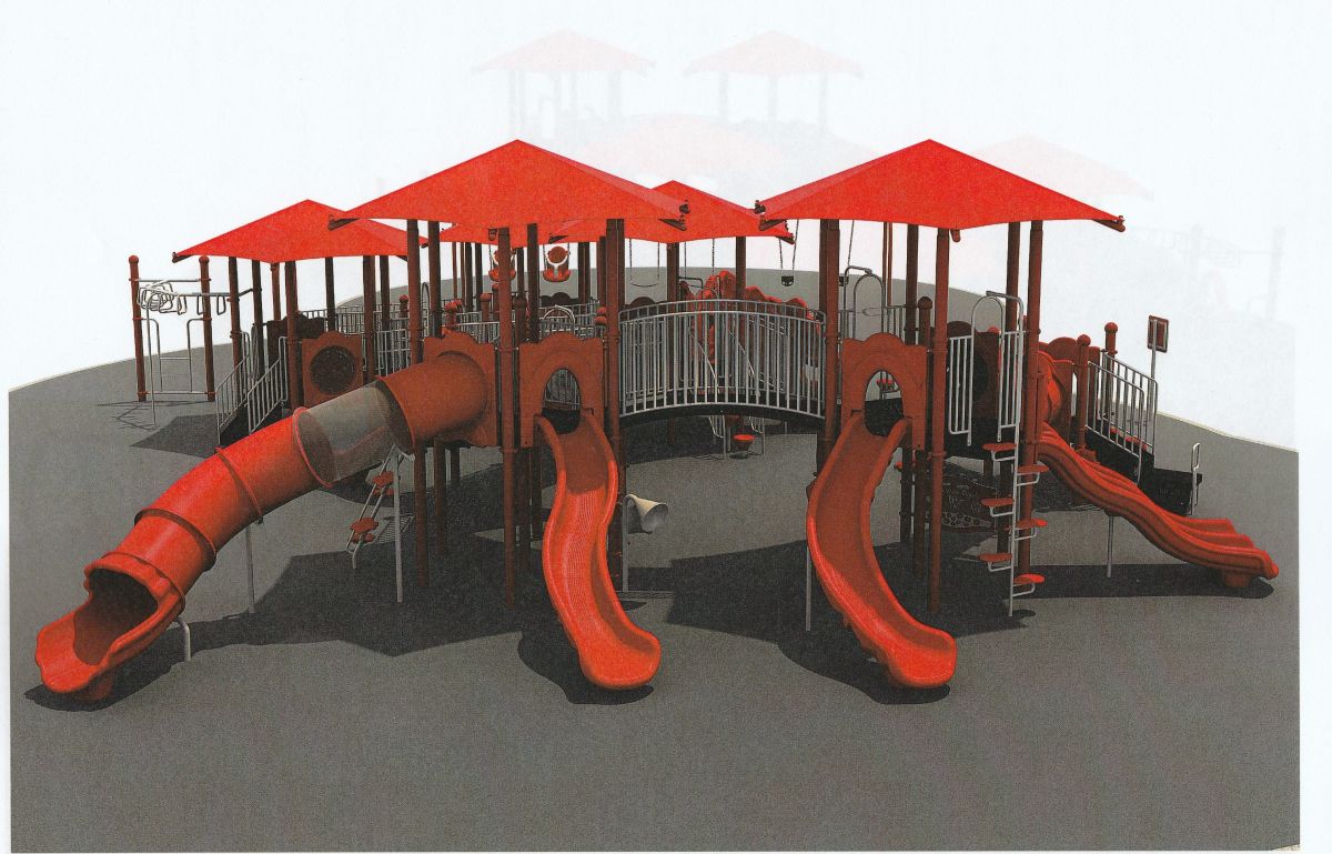 CAD Design of New Playground area