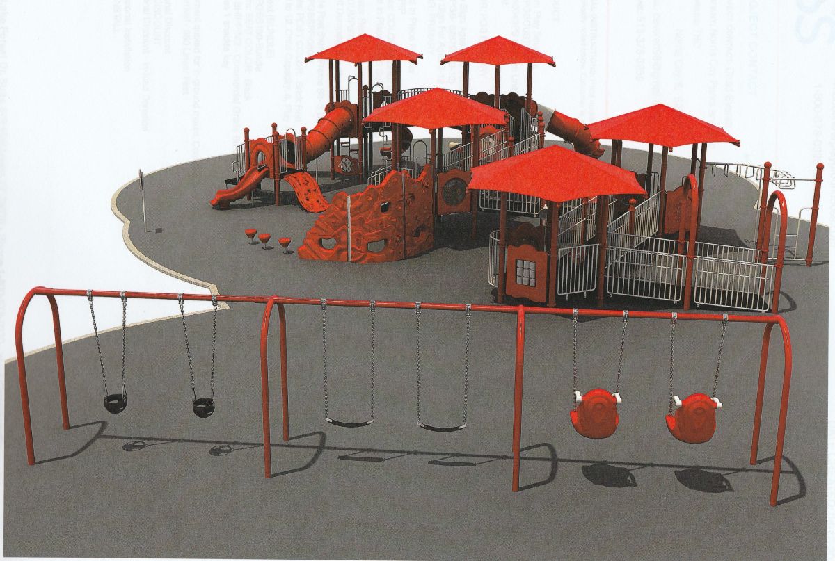 CAD Design of New Playground area