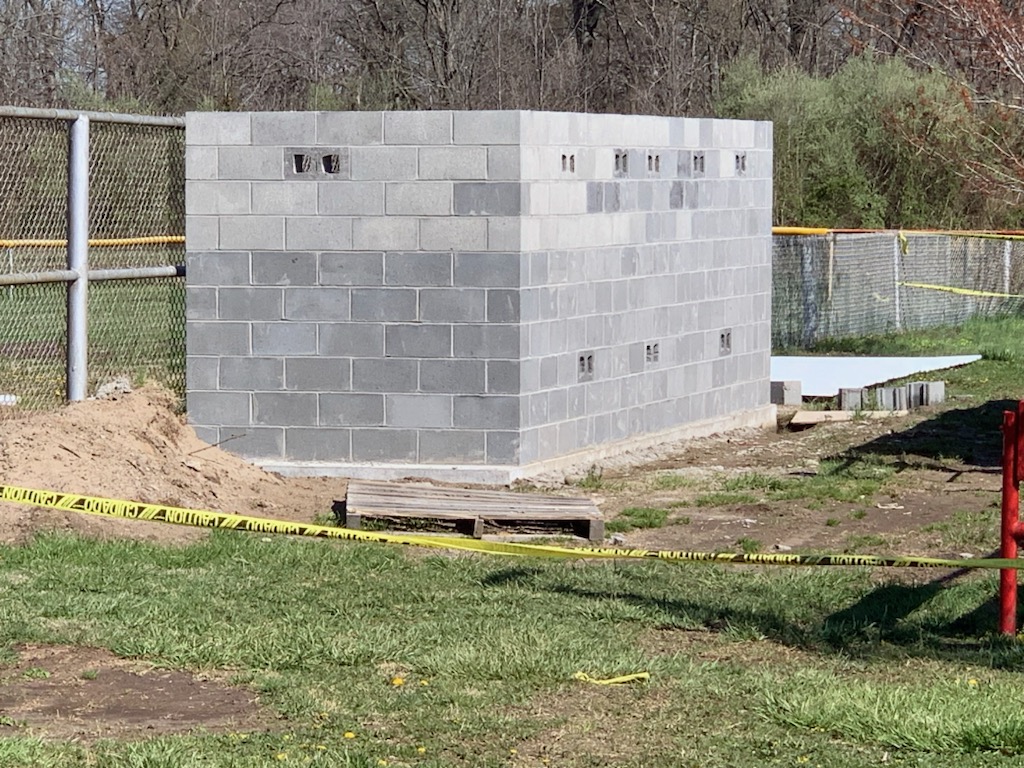 Dugout at Hulett Field